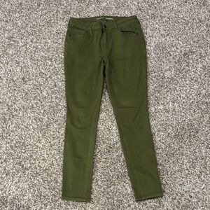 Old Navy Women's Skinny Jeans in Forest Green